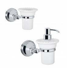 Набор Стакан Tiffany World Harmony TWHA109cr + Дозатор TWHA108cr