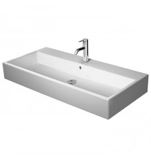 Duravit Vero Air Раковина подвесная, 100х47см, с 1 отв., с переливом, шлифованная, цвет: белый. 2350100041
