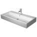 Duravit Vero Air Раковина подвесная, 100х47см, с 1 отв., с переливом, шлифованная, цвет: белый. 2350100041
