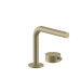Fantini AF/21 Смеситель для раковины, 2 отв., излив: 155 мм, цвет: Matt British Gold PVD. 27 P6 A104WF