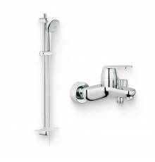 Душевой комплект Смеситель Grohe Eurosmart Cosmopolitan 32831000 + Гарнитур Euphoria 110 Massage 27226001
