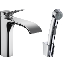 Смеситель для раковины Hansgrohe Vivenis 75210000 с гигиеническим душем, хром