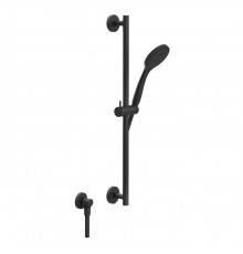 Gessi Emporio shower Душевой гарнитур, с ручным душем, шланг 1,5м и вывод воды, цвет: Black XL. 47306#299
