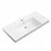 Kerama Marazzi Cubo Раковина подвесна 101х48.5см., с 1 отв., цвет: белый глянцевая. CU.wb.100