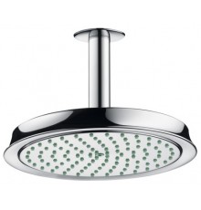 СНЯТ(13) HG 27 400 000 Raindance Classic Верхний душ Ø180 мм, потолочный кронштейн 100 мм 27400000