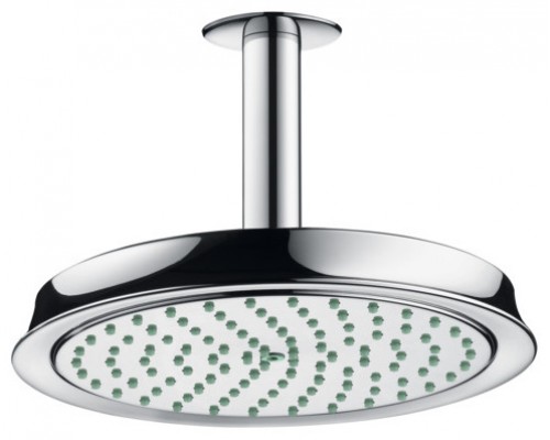 СНЯТ(13) HG 27 400 000 Raindance Classic Верхний душ Ø180 мм, потолочный кронштейн 100 мм 27400000