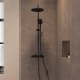 Duravit Shower Systems Душевая система в комплекте с термостатическим смесителем, цвет: чёрный матовый. TH4282008046