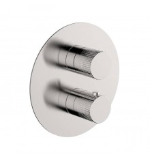 Cisal X32 Смеситель для душа, встраиваемый, термостатический, на 2 выхода, цвет: Brushed Stainless Steel . X1018100D1