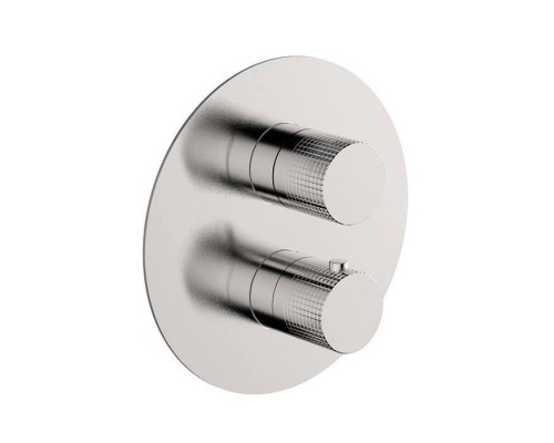 Cisal X32 Смеситель для душа, встраиваемый, термостатический, на 2 выхода, цвет: Brushed Stainless Steel . X1018100D1