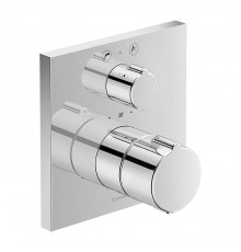 Duravit C.1 Смеситель термостатический для ванны, встраиваемый, с запорным переключателем, цвет: хром. GK0900000000,  C15200013010
