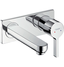 Смеситель для раковины Hansgrohe Metris S 31162000 С ВНУТРЕННЕЙ ЧАСТЬЮ