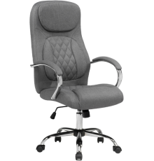 Кресло руководителя Woodville Tron gray fabric