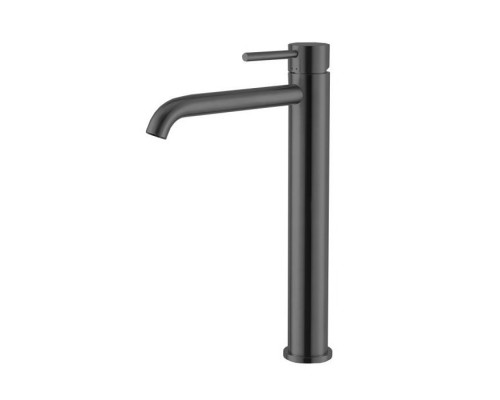 Newform X-STEEL 316 Смеситель для раковины на 1 отв., высокий, без донного клапана, излив 19см., цвет: PVD Brushed gun metal. 69615X.59.064 Newform X-STEEL 316 Смеситель для раковины на 1 отв., высокий, без донного клапана, излив 19см., цвет: PVD Brushed gun metal. 69615X.59.064