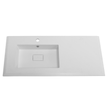 Мебельная раковина Cezares Bellagio L 106 см, bianco opaco