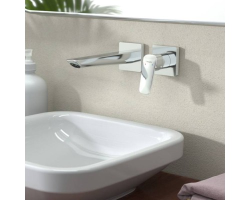 Hansgrohe Logis Смеситель для раковины, настенный, с донным клапаном, цвет: хром. 71256000 Hansgrohe Logis Смеситель для раковины, настенный, с донным клапаном, цвет: хром. 71256000