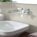 Hansgrohe Logis Смеситель для раковины, настенный, с донным клапаном, цвет: хром. 71256000