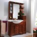 EBAN Eleonora Modular  Комплект мебели напольный 107 см (пенал справа), цвет: noce. FAC07PO,  FBSEL086-N noce*6,  FCPLS107SNnoce*1,  FPLFL082-B*1,  FKMGD---DN noce new*3 %%