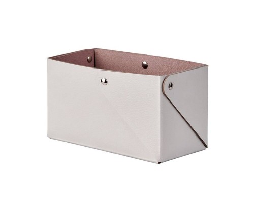 Colombo Adj Коробочка MIU для чайных пакетов, 7x14H8 см , цвет: устричный/пепельная роза. BADJ050-0207