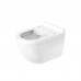 Duravit Starck 3 Унитаз подвесной безободковый, 540х360 мм, с креплением Durafix, с WG, цвет: белый. 25270900001