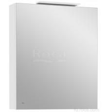 Roca A857646806 Oleta Шкаф зеркальный правый, 600х700х137 мм, LED светильник, Белый глянец A857646806
