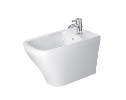 Duravit DuraStyle Биде напольное приставное 63х37см., с 1 отв под смеситель. с креплением, цвет: белый. 2283100000