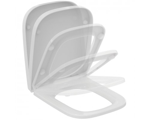 IS T468301 I.life B Сиденье и крышка дюропласт, SoftClose, QuickRelease, мет. шарниры T468301