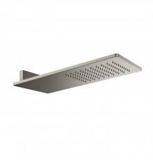 Gessi Rettangolo Верхний душ 550х200 мм., для настенного крепления, цвет: Steel Brushed. 33095#239