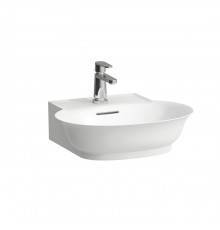 Laufen New Classic Раковина-мини 50х45х17 см, 1 отв., накладная, с переливом, цвет: белый. 8.1685.2.000.104.1