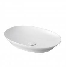 TOTO Neorest Раковина 60x42x11.7 см, без отв., полувстраеваемая, CeFiONtect, LinearCeram, цвет: белый. L4706E#XW