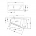 Duravit Paiova Ванна 170x130см., пристенная, угловая, правосторонняя, акриловая, цвет: белый. 700267000000000