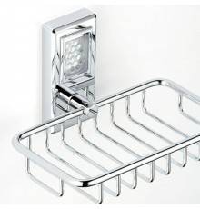 THG Meacute;tropolis cristal clair Мыльница-корзина металлическая 160х95мм., подвесная, цвет: хром. A2A-A02-620