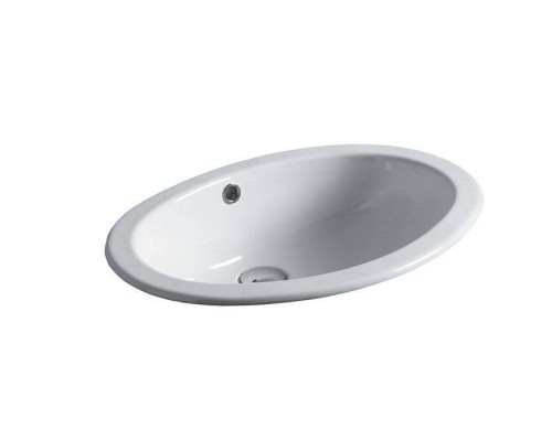 SIMAS Lavabi d'arredo Раковина 55х42 см, без отв., цвет: белый. S50P bi