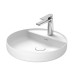 Duravit Vitrium Раковина 46см., накладная, 1 отв., круглая, без перелива, цвет: белый матовый. 2662463271