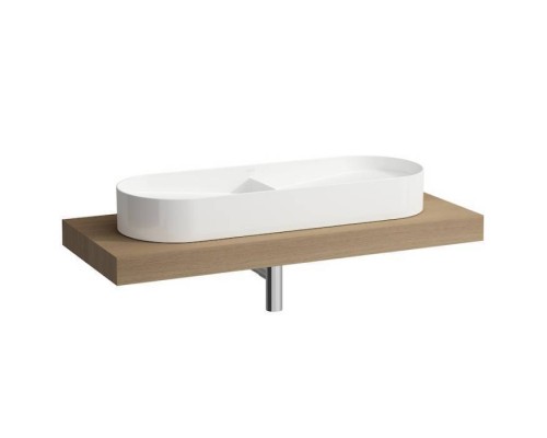 Laufen Sonar Раковина 100x37x13см., двойная, накладная, без отв., без перелива, цвет: белый матовый. 8.1234.8.757.112.1 Laufen Sonar Раковина 100x37x13см., двойная, накладная, без отв., без перелива, цвет: белый матовый. 8.1234.8.757.112.1