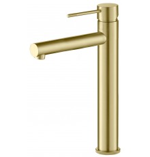 Timo 2311/17F Saona Смеситель для свободностоящей раковины 220 мм, гладкий, золото матовое 2311/17F