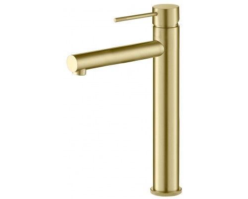 Timo 2311/17F Saona Смеситель для свободностоящей раковины 220 мм, гладкий, золото матовое 2311/17F