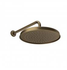 Gessi Venti20 Верхний душ Oslash;32.8см., с настенным держателем 38.9см., цвет: Antique Brass. 65149#713