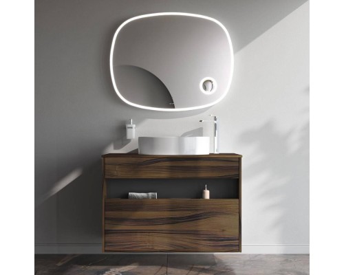 Мебель для ванной комнаты AM.PM Func 100 дуб крафт, со столешницей, раковина M8FWCC20550WG