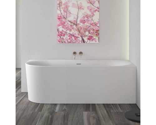 KNIEF Fresh Left Ванна пристенная, угол справа, 180х80х60см, цвет: белый. 0100-091-06,  0100-233