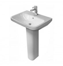 Duravit DuraStyle Раковина 60х44см., 1 отв., подвесная, с пьедесталом, с переливом, цвет: белый. 2319600000,  0858290000