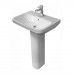 Duravit DuraStyle Раковина 60х44см., 1 отв., подвесная, с пьедесталом, с переливом, цвет: белый. 2319600000, 0858290000