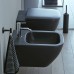 Duravit Happy D.2 Plus Биде подвесное 35.5x54см, с переливом 1 отв для смес, с покрытием WG, цвет: антрацит матовый. 22581513001