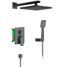 Timo SX-2069/03SM Selene Набор для комплектации душа 4в1, черный SX-2069/03SM