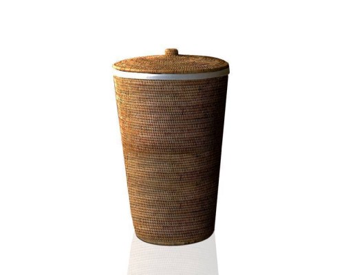 Decor Walther Basket WB Корзина для белья 40x65см, с крышкой, напольная цвет: ротанг темный. 0922392 Decor Walther Basket WB Корзина для белья 40x65см, с крышкой, напольная цвет: ротанг темный. 0922392
