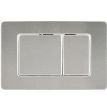 AQM4112S Панель смыва AQUAme нерж сталь, сатиновый AQM4112S
