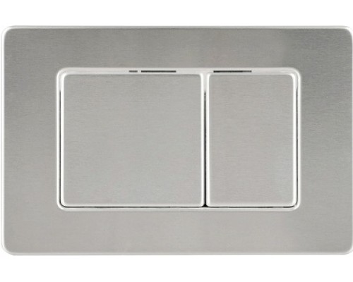 AQM4112S Панель смыва AQUAme нерж сталь, сатиновый AQM4112S