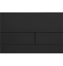 AQM4116B Панель смыва AQUAme стекло, цвет черный AQM4116B