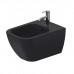 Duravit Happy D.2 Plus Биде подвесное 35.5x54см, с переливом 1 отв для смес, с покрытием WG, цвет: антрацит матовый. 22581513001