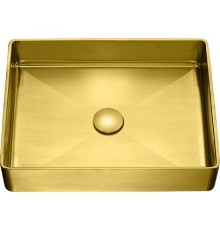 Накладная раковина AltroBagno Accordo 001009 OrSp, матовое золото
