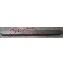 SaleAQM8005B Душ. сист. с терм. для душ. каб. + аэр., Ø225/130 мм, 1/3 режима, высота 1140 мм, Черны SaleAQM8005B_1205